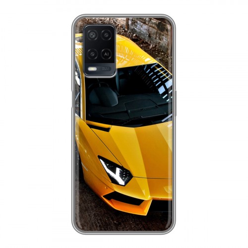 Дизайнерский силиконовый чехол для OPPO A54 Lamborghini