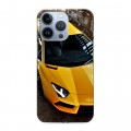 Дизайнерский силиконовый чехол для Iphone 13 Pro Lamborghini