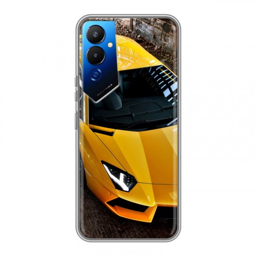 Дизайнерский силиконовый чехол для Tecno Pova 4 Lamborghini