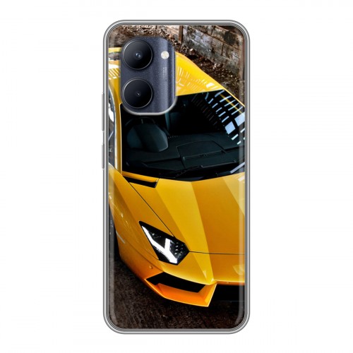 Дизайнерский силиконовый чехол для Realme C33 Lamborghini