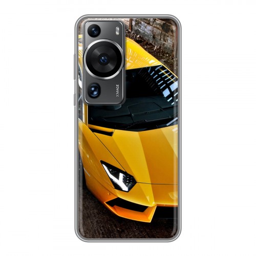 Дизайнерский силиконовый чехол для Huawei P60 Lamborghini