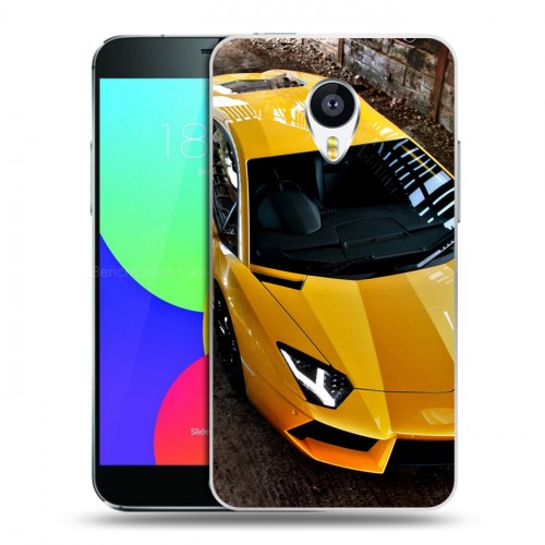 Дизайнерский пластиковый чехол для Meizu MX4 Lamborghini