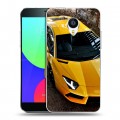 Дизайнерский пластиковый чехол для Meizu MX4 Pro Lamborghini