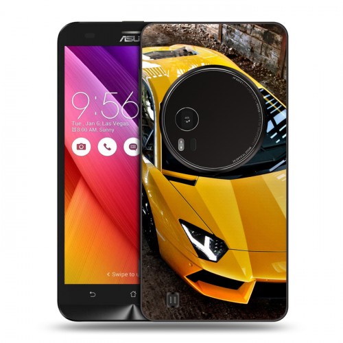 Дизайнерский силиконовый чехол для Asus Zenfone Zoom Lamborghini