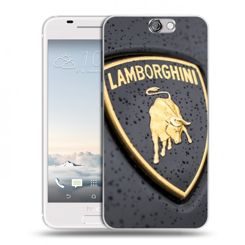 Дизайнерский пластиковый чехол для HTC One A9 Lamborghini