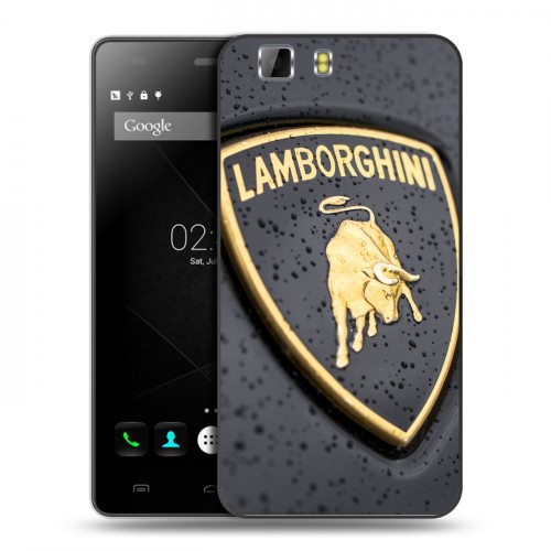 Дизайнерский силиконовый чехол для Doogee X5 Lamborghini