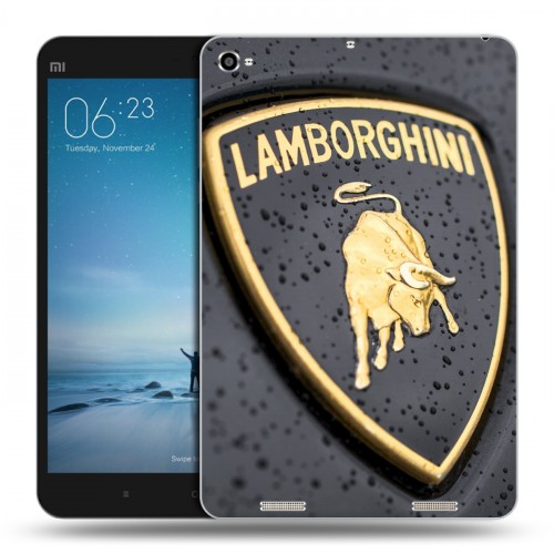 Дизайнерский силиконовый чехол для Xiaomi Mi Pad 2 Lamborghini