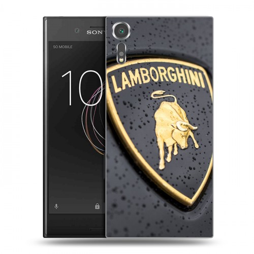 Дизайнерский пластиковый чехол для Sony Xperia XZs Lamborghini