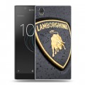 Дизайнерский пластиковый чехол для Sony Xperia L1 Lamborghini