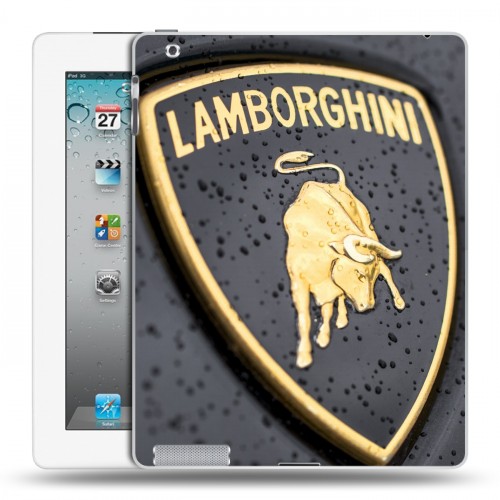 Дизайнерский пластиковый чехол для Ipad 2/3/4 Lamborghini