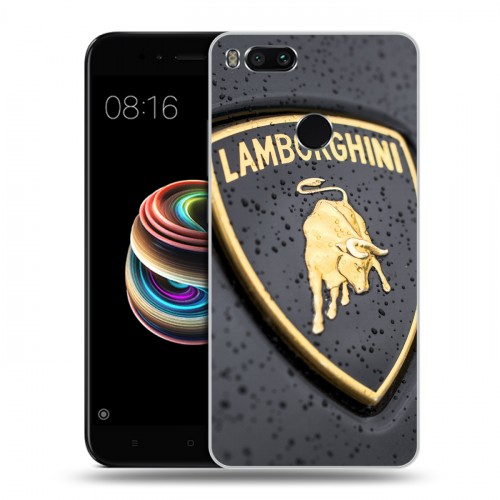 Дизайнерский силиконовый чехол для Xiaomi Mi5X Lamborghini