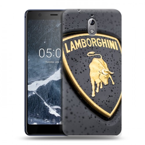 Дизайнерский пластиковый чехол для Nokia 3.1 Lamborghini