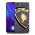 Дизайнерский силиконовый с усиленными углами чехол для OPPO A1k Lamborghini