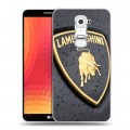 Дизайнерский пластиковый чехол для LG Optimus G2 Lamborghini