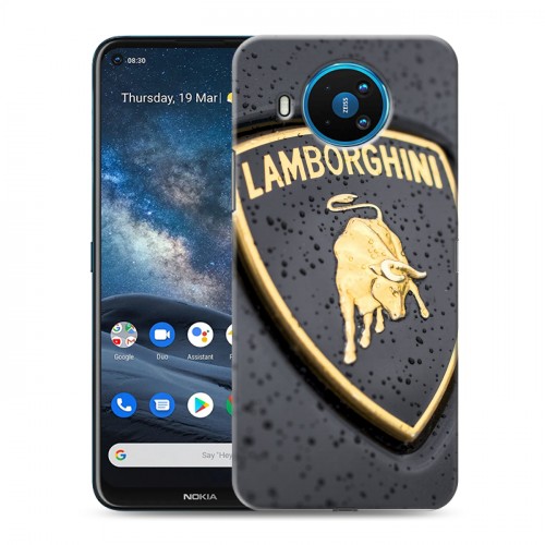 Дизайнерский силиконовый чехол для Nokia 8.3 Lamborghini