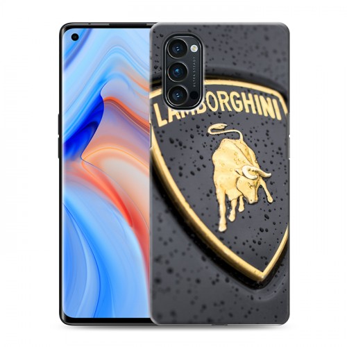 Дизайнерский пластиковый чехол для OPPO Reno4 Pro Lamborghini