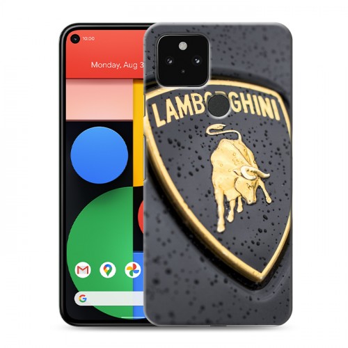 Дизайнерский пластиковый чехол для Google Pixel 5 Lamborghini