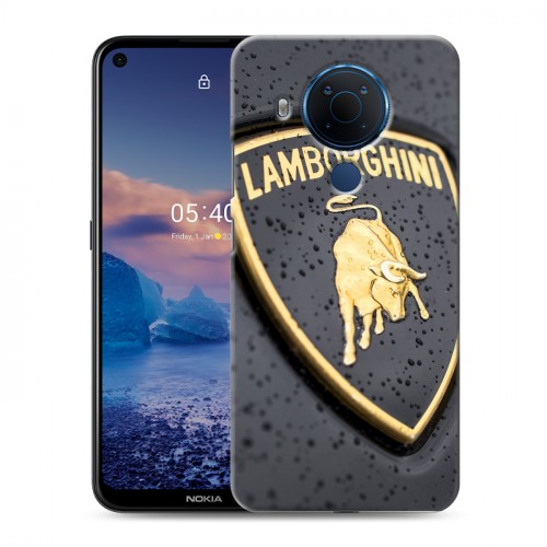 Дизайнерский силиконовый чехол для Nokia 5.4 Lamborghini