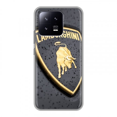 Дизайнерский силиконовый чехол для Xiaomi 13 Lamborghini