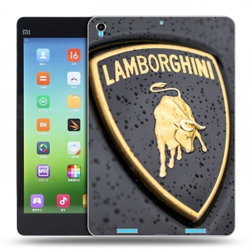 Дизайнерский силиконовый чехол для Xiaomi MiPad Lamborghini