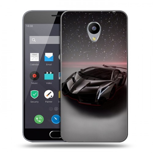 Дизайнерский пластиковый чехол для Meizu M2 Note Lamborghini