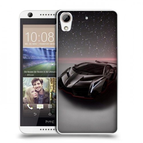 Дизайнерский силиконовый чехол для HTC Desire 626 Lamborghini