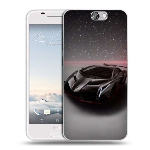 Дизайнерский пластиковый чехол для HTC One A9 Lamborghini