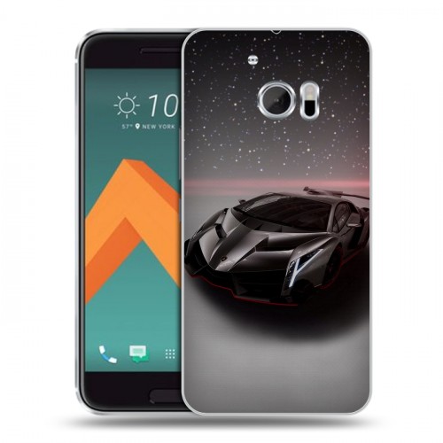 Дизайнерский пластиковый чехол для HTC 10 Lamborghini