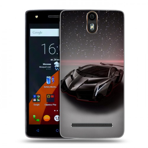 Дизайнерский силиконовый чехол для Wileyfox Storm Lamborghini