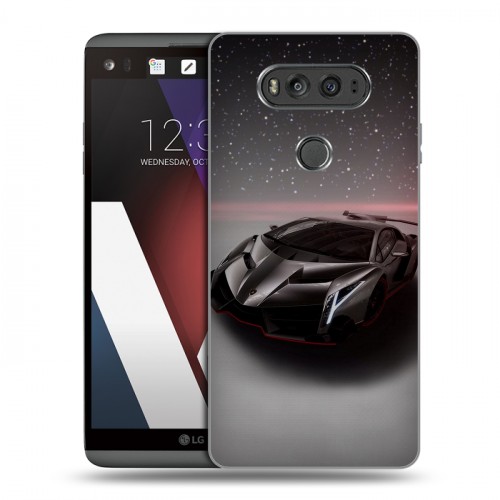 Дизайнерский пластиковый чехол для LG V20 Lamborghini