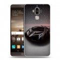 Дизайнерский пластиковый чехол для Huawei Mate 9 Lamborghini