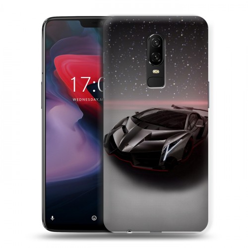 Дизайнерский пластиковый чехол для OnePlus 6 Lamborghini