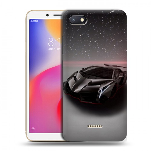 Дизайнерский пластиковый чехол для Xiaomi RedMi 6A Lamborghini