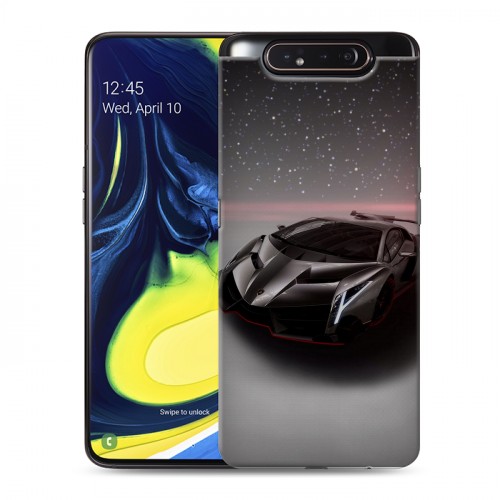 Дизайнерский пластиковый чехол для Samsung Galaxy A80 Lamborghini