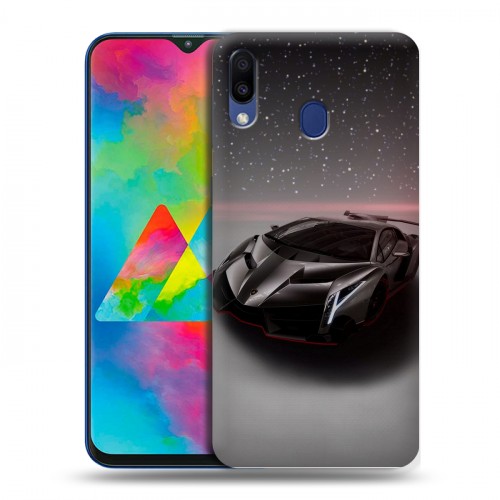 Дизайнерский силиконовый чехол для Samsung Galaxy M20 Lamborghini