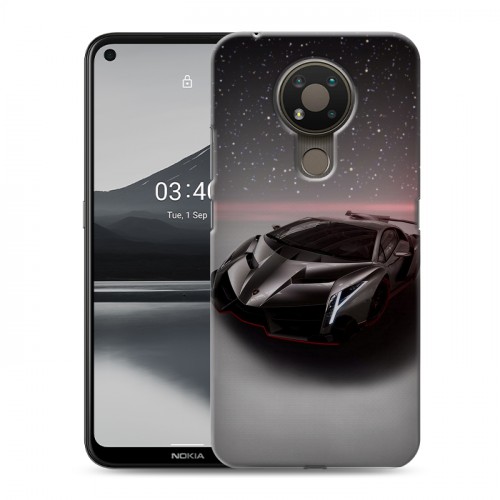 Дизайнерский силиконовый чехол для Nokia 3.4 Lamborghini