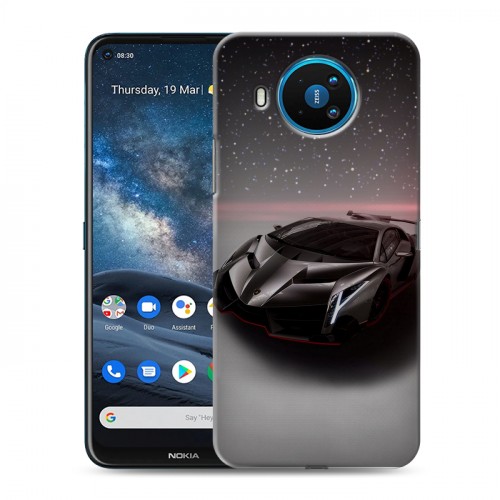 Дизайнерский силиконовый чехол для Nokia 8.3 Lamborghini