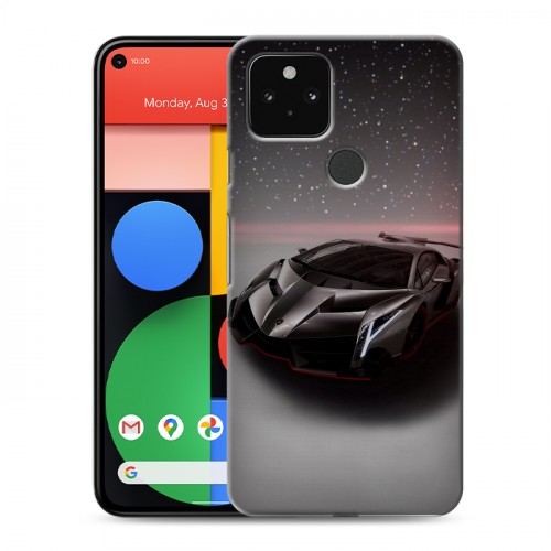 Дизайнерский пластиковый чехол для Google Pixel 5 Lamborghini