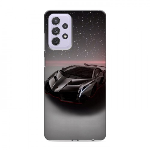 Дизайнерский пластиковый чехол для Samsung Galaxy A72 Lamborghini