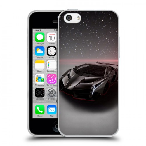 Дизайнерский пластиковый чехол для Iphone 5c Lamborghini