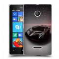 Дизайнерский пластиковый чехол для Microsoft Lumia 435 Lamborghini