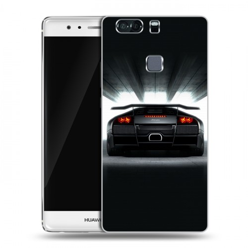 Дизайнерский пластиковый чехол для Huawei P9 Plus Lamborghini