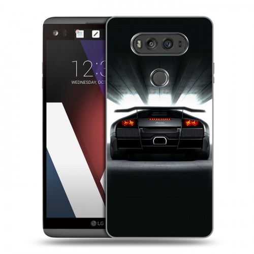 Дизайнерский пластиковый чехол для LG V20 Lamborghini