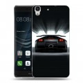 Дизайнерский пластиковый чехол для Huawei Y6II Lamborghini