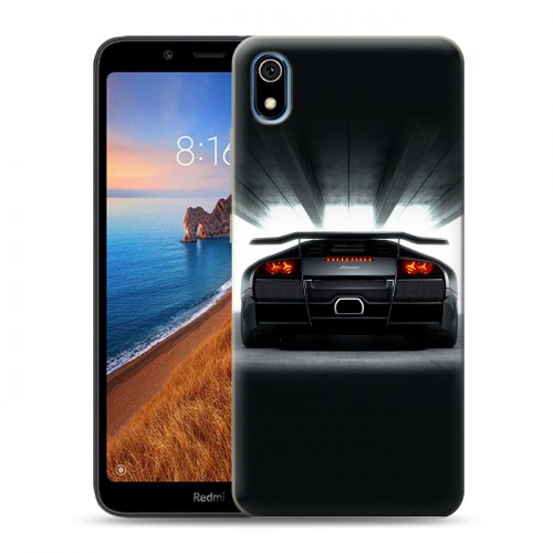 Дизайнерский силиконовый чехол для Xiaomi RedMi 7A Lamborghini