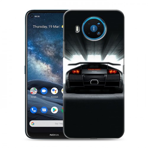 Дизайнерский силиконовый чехол для Nokia 8.3 Lamborghini