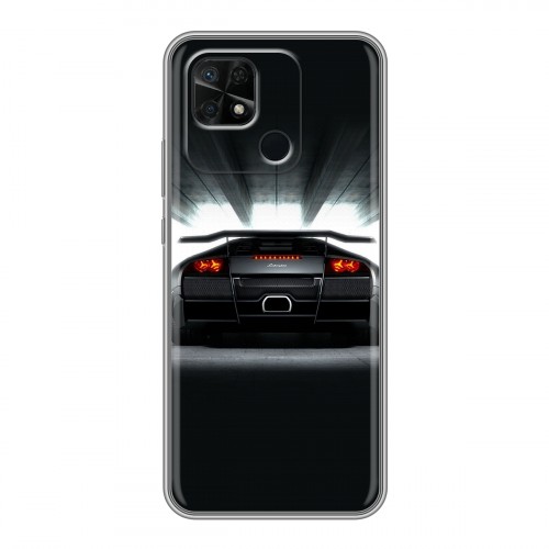 Дизайнерский силиконовый чехол для Xiaomi Redmi 10C Lamborghini