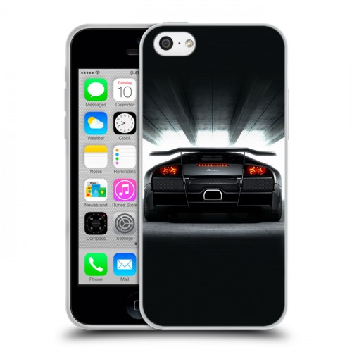 Дизайнерский пластиковый чехол для Iphone 5c Lamborghini