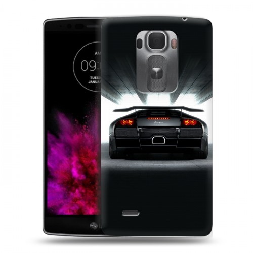 Дизайнерский пластиковый чехол для LG G Flex 2 Lamborghini