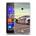 Дизайнерский пластиковый чехол для Microsoft Lumia 540 Lamborghini